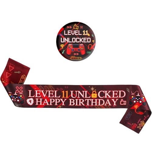 11th Birthday Decorations Red