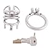 TERNENCE Medical Grade Stainless Chastity Device Male Cock Cage Adult Game Sex Toy D045 (1.77 inch / 45mm)