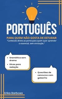 Livro PORTUGUÊS: Para quem não gosta de estudar!