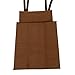 BT 1604 Bull Tools 20 Pocket Hand Crafted Hand Dyed H.W.100% Cotton Duck Canvas 15 Oz. Duck Canvas Metric or SAE Wrench and Tools Bag Organizer Roll Up Pouch - Cinnamon Brown