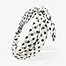E-Phoenix Tied Bow Polka Dot Headwrap Headband