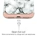 iPhone 7 Plus Case, Imikoko iPhone 8 Plus Marble Case Hybrid Protective with Hard PC Plastic Slim Cute Case Cover for iPhone 7/8 Plus