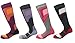 4 Pairs - HIGH PERFORMANCE ladies ski socks - long hose thermal socks
