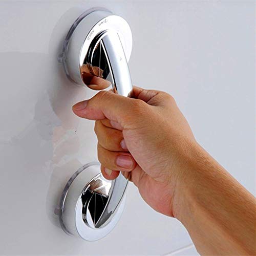 JISETY Sucker Handrail Home Door Bath Safety Handle Suction Cup Grab Bathroom Grip Tub Shower Bar Rail Portable