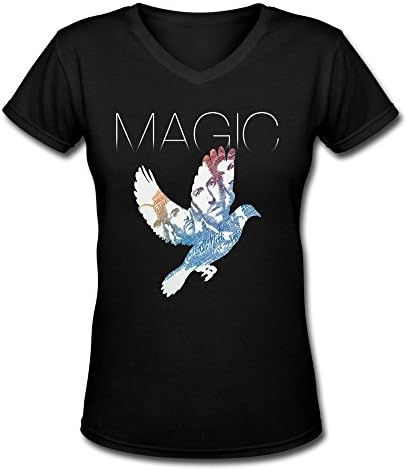 Rebecca Letitia Women V-Neck 100% Cotton Coldplay T Shirts XXXX-L