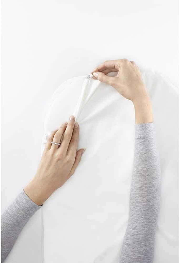 BABYBJÖRN Överdragslakan till Vagga, Vit, Ekologisk