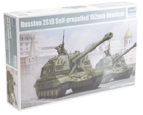 Trumpeter Russian 2S19 Self-Propelled Howitz Model Kit, 152mm