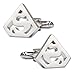 Casoty Jewelry Mens Cufflinks Superman