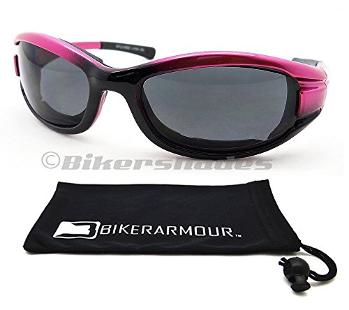 BikershadesMotorcycle Sunglasses Foam Padded PETITE Women, Girls and Boys.