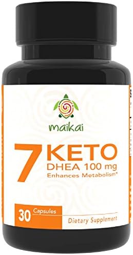7 Keto DHEA, 100 Mg, Enhances Metabolism and Promotes Weight Loss (30 Serving)