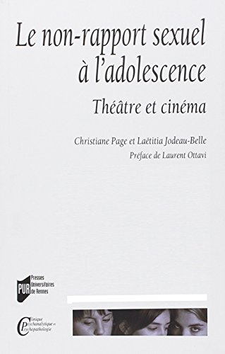 Le  non-rapport sexuel à l'adolescence