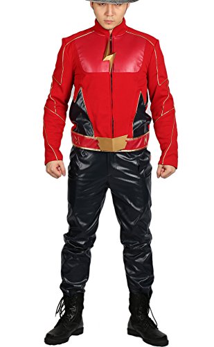 Jay Garrick Costume Adult Halloween Cosplay Outfit Suit Clothing Season 2