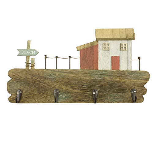 Four Hook Board, Cottage, 34cm