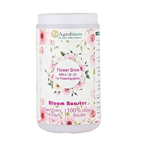 Agrobium’s Fertilizer for Flower Growth, NPK Nitrogen Phosphorus & Potassium Fertilizer (8:25:25), for Vigorous Flower…