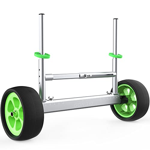 GanFindX QuickDetachable Lightweight Aluminum Kayak Cart, Width and