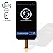 YOUSHARES iPhone Qi Wireless Charging Receiver, 1A Lighting Port Module, make Apple iPhone 7 7 Plus, 6s 6s Plus 6 6 Plus Universal to GMC Chevy Jeep In-Car Wireless Charger, IKEA, Starbucks, McDonalds