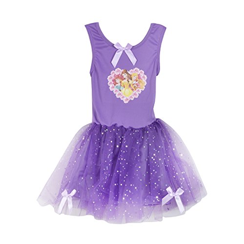 Disney Princess Dark Purple Party Tutu Fancy Dress Costume (5-6 Years)