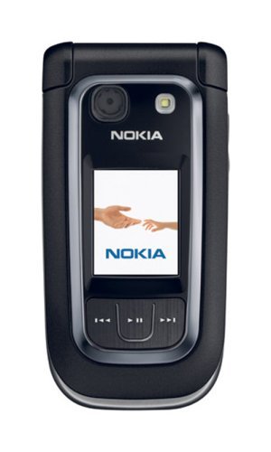 Nokia 6267 Unlocked Cell Phone with 2 MP Camera, 3G, Media Player, MicroSD Slot (Black) (Renewed)