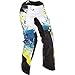 Fly Racing Unisex-Adult Kinetic Women's Over Boots Pants (Teal/Yellow, Size 22)