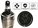 Shaker Bottle - Double Walled Stainless Steel & Vacuum Insulated - 24oz - Keep Drinks Hot or Cold For Hours - Anti-Odor, Anti-Sweat, & Anti-Bacterial - Eco-Friendly & Non-toxic (Steel)