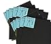 10 Pack- Black Self-Stick Adhesive Foam Sheets 10