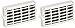 Refrigerator Air Filter Replacement Compatible with Whirlpool Fresh Flow AIR1 W10311524 By NISPIRA, 4 Filters