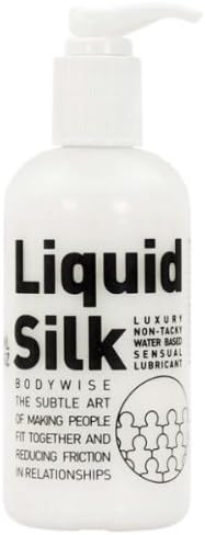 Liquid Silk Personal Lubricant 250ml, White