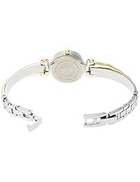 Anne Klein 10   de la mujer 9479mptr Tri-tone Bangle Reloj con cristales de Swarovski acentos