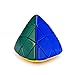 Speed Cube | 3x3 Pyraminx Megaminx Mastermorphix Pyramorphix Triangle Cube Puzzle Pack | Magic Cube Set with Cube Stand | Black