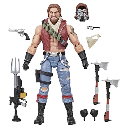G.I. Joe Classified Series #167, Dreadnok Monkeywrench, Collectible 6 Inch Action Figure with 10 Accessories