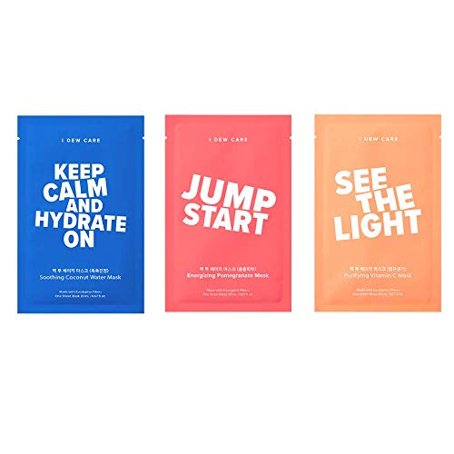 I DEW CARE BACK TO BASICS SHEET MASKS BUNDLE - Pack of 12 Sheet Masks, Korean Skin Care Face Masks To Reduce Pores, Moisturize and Brighten Skin - Thumbnail 6