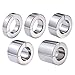 ABBY -J 1PC 40mm Metal Pendant Stretcher Weight Cook Ring Pennis Restraint Stainless Steel for Men