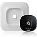 Wall Plate Bracket Cover for Ecobee3 lite Smart Wi-Fi Thermostat (White), Bigger and Thicker