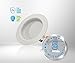 Parmida (12 Pack) 4 inch LED Downlight Trim, Dimmable, 10.5W (75W Replacement), 700 Lm, EASY INSTALLATION, 5000K (Day Light), Retrofit LED Recessed Lighting Fixture, ENERGY STAR & ETL-Listed