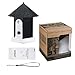 YC° CY Ultrasonic Dog Bark Control Anti Barking Device Sonic Bark Deterrents in Birdhouse Shape (Black)