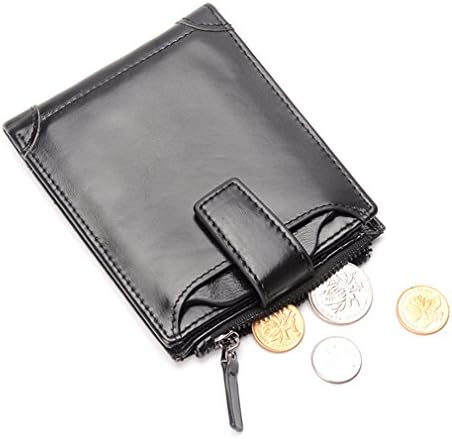 Mens Wallet - Excellent RFID Blocking ID Card Liscence Checkbook Bifold Wallet For Men