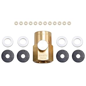 Anladia CO2-adapter voor Soda tank navuladapter voor soda-tank, Adapter voor soda water W21.8