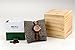 MEKU Women Wooden Wrist Watches/Handmade Wood Watch for Women Gril/Her Gift Wood Watch Box (Ebony & Sandalwood & Black)