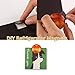 Magnetic Squares - 110 Square Adhesive Magnets with Strong 3M Backing - Each 20x20x2mm - Flexible Sticky Magnets for Crafts & DIY Projects, Hanging & Organizing Lightweight Objects
