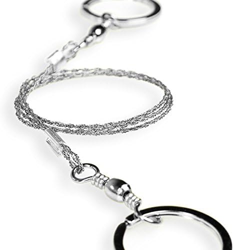 Goglobe Wire Saw Ideal for Hunting Fishing Hiking Camping and Other Outdoor Activities Survival Kits