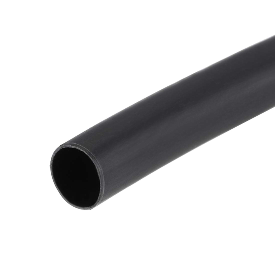 Photo 1 of uxcell Heat Shrink Tubing, 1/4"(6mm) Dia 13mm Flat Width 3:1 Rate Shrinkable Tube Cable Sleeve 10ft - Black