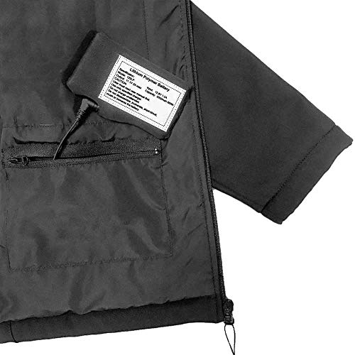 thumbnail image 2 of Genovega 12v 18400mAh Power Bank High Capacity Fast Charge Battery Pack Type-C Input,USB DC Type-C Output For Graphene Heated Jackets Vests Hoodies Digital Display For Wulcea VERGOO 2 of 12