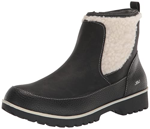 Jambu Women’s Peacock Water Resistant Ankle Boot, Black, 11