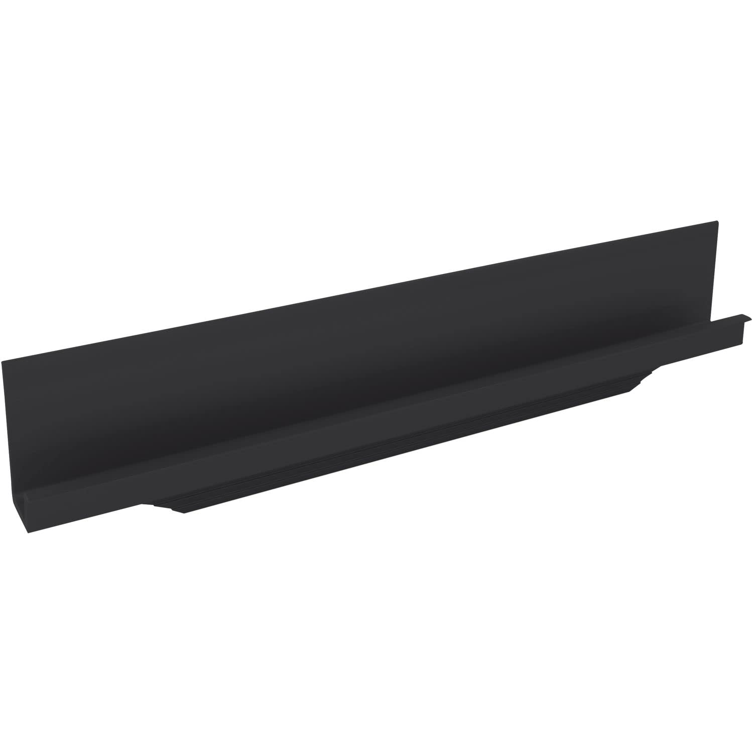Schüco Accuride 100005584 Black Anodised Handle Strip Grande Cabinet Door Handle 245 mm Profile Strip for Milling for Furniture Fronts Aluminium 245 mm
