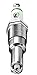 E3 Spark Plugs E3.70 Premium Automotive Spark Plug with DiamondFIRE Technology for Ford Applications, 16mm, 0.860” Reach, Taper Seat, Pack of 1
