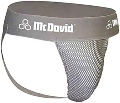McDavid Classic Logo 3300 Athletic Supporter Mesh Gray X-Large