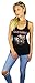 Iron Maiden Women's Distressed Trooper Tank Top X-large Black