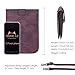 MINICAT Crossbody Cell Phone Purse Pouch Card Slots Small Crossbody Bags Shoulder bag Handbag for Women(No touchscreen Burgundy)