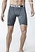 TSLA Men's Athletic Compression Shorts, Sports Performance Active Cool Dry Running Tights, Zero Grey, Large