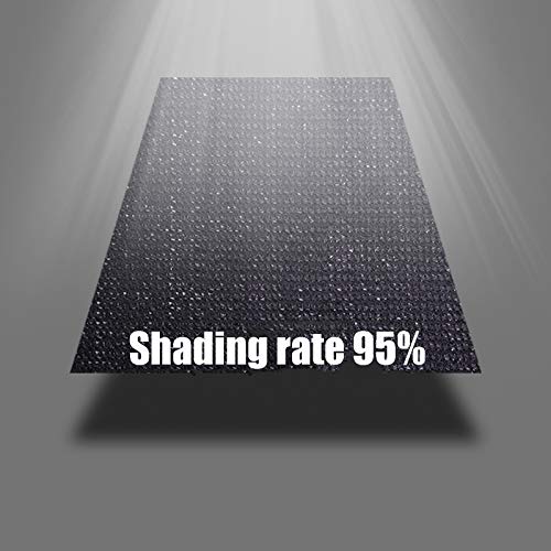 Schattiernetz WXYZ Sonnensegel, Schwarzes Rechteckiges Sonnenschutznetz, 95% Schattierungsrate, Verwendet Für… – Bild 4